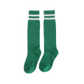 Branded Blank 100% Polyester Kniehohe Druck Gestreift Atmungsaktiv Gestrickte Sport Lange Sport Herren Flamingo Benutzerdefinierte Plaim Socken